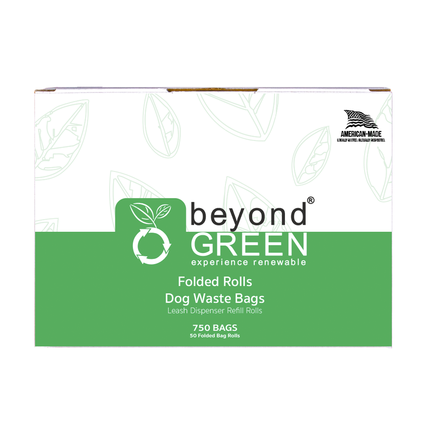 750 Count - Dog Waste Bags