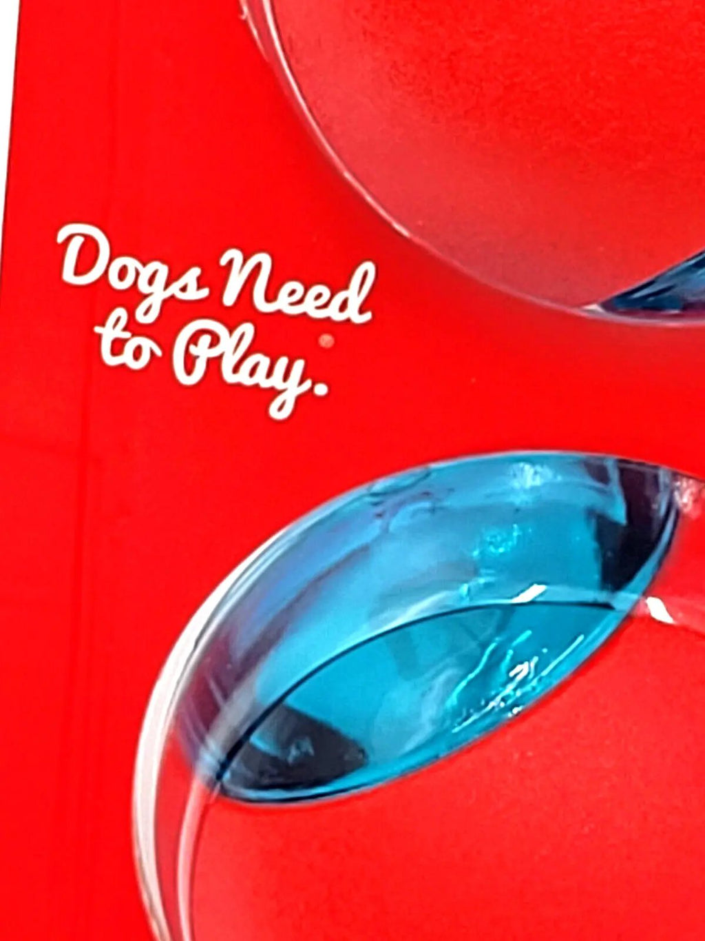 KONG Squeezz Action Ball MEDIUM Red 3 Pack Squeaky Dog Fetch Toy