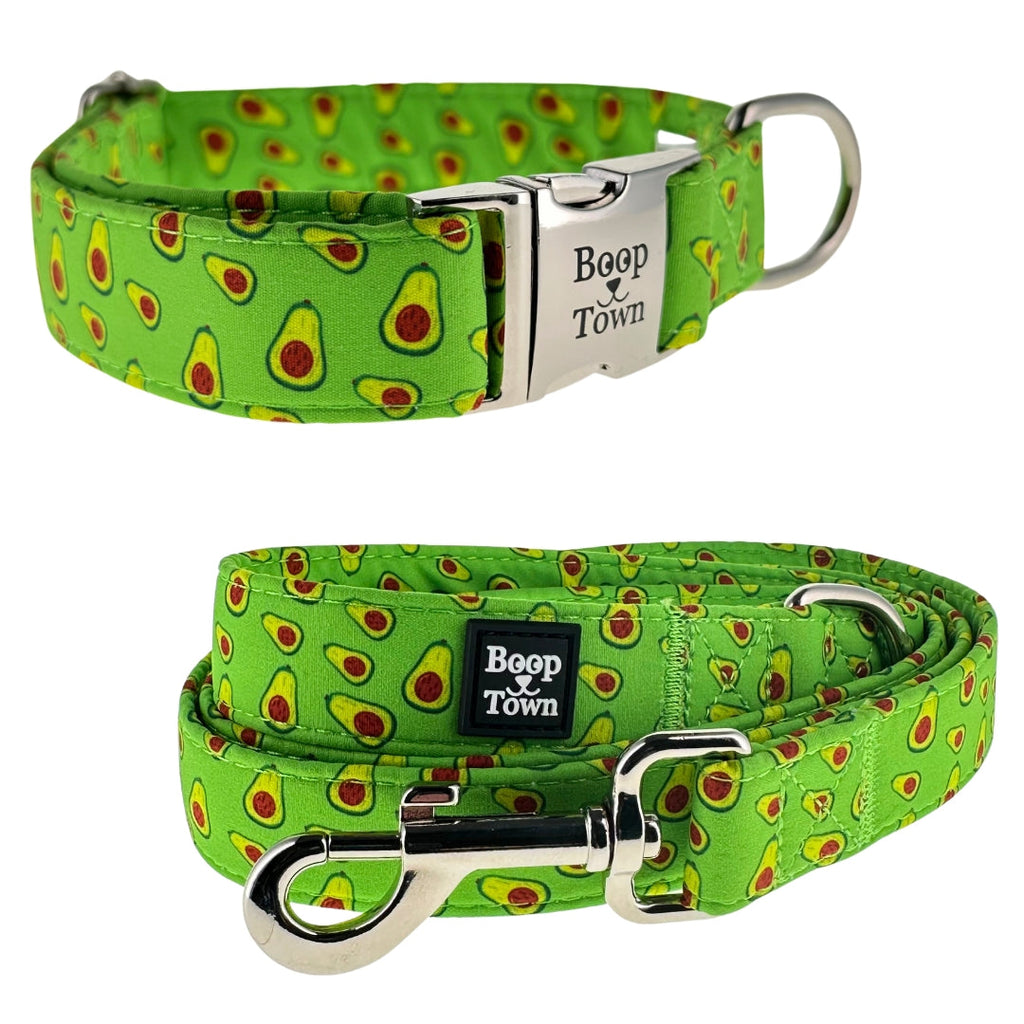 Avocados Collar + Leash Set