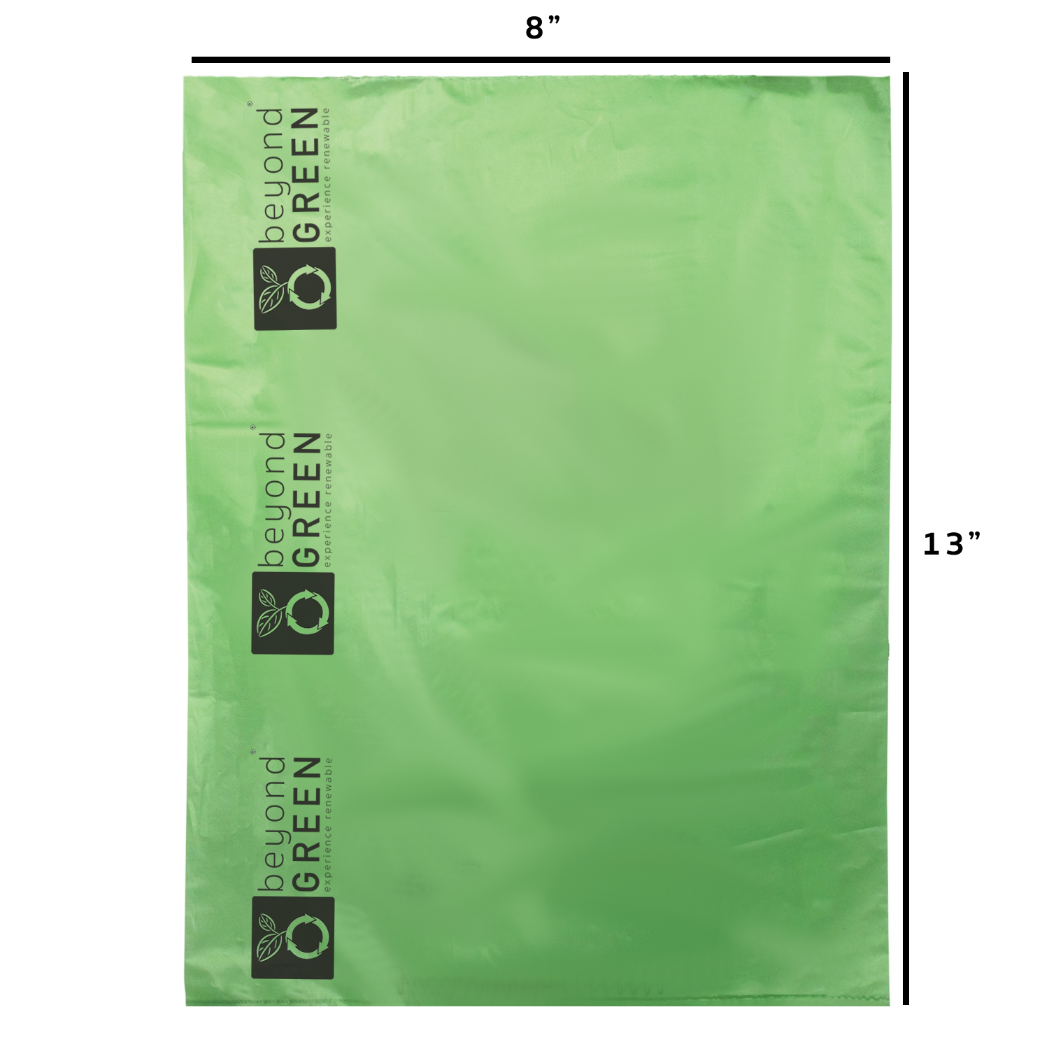 Dog Waste Bags Refill Roll for Park Dispenser - 200 Bags on Roll