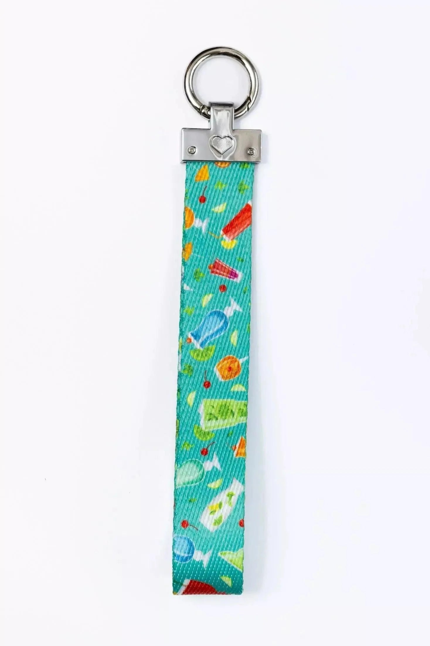 Seaside Sips Wristlet Keychain