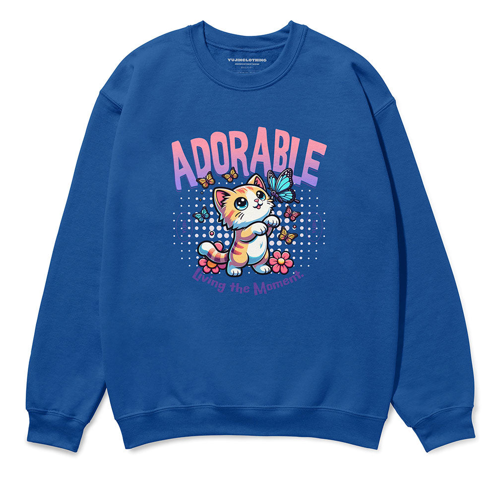 Adorable Cat Sweatshirt