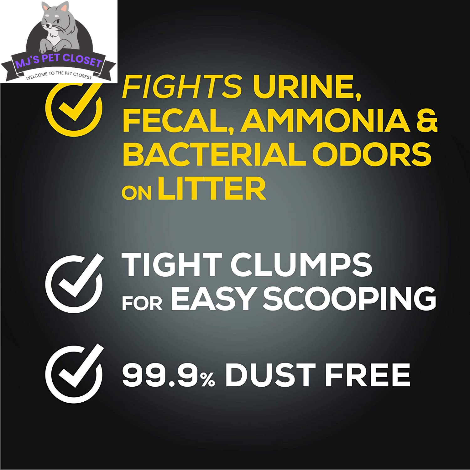 Say goodbye to messy litter boxes! 🐾✨ Check out Purina Multi Cat Low Dust Clumping Cat Litter - Lightweight & Powerful 4-in-1 Strength in a 17 lb box! Perfect for multi-cat households! 🐱❤️