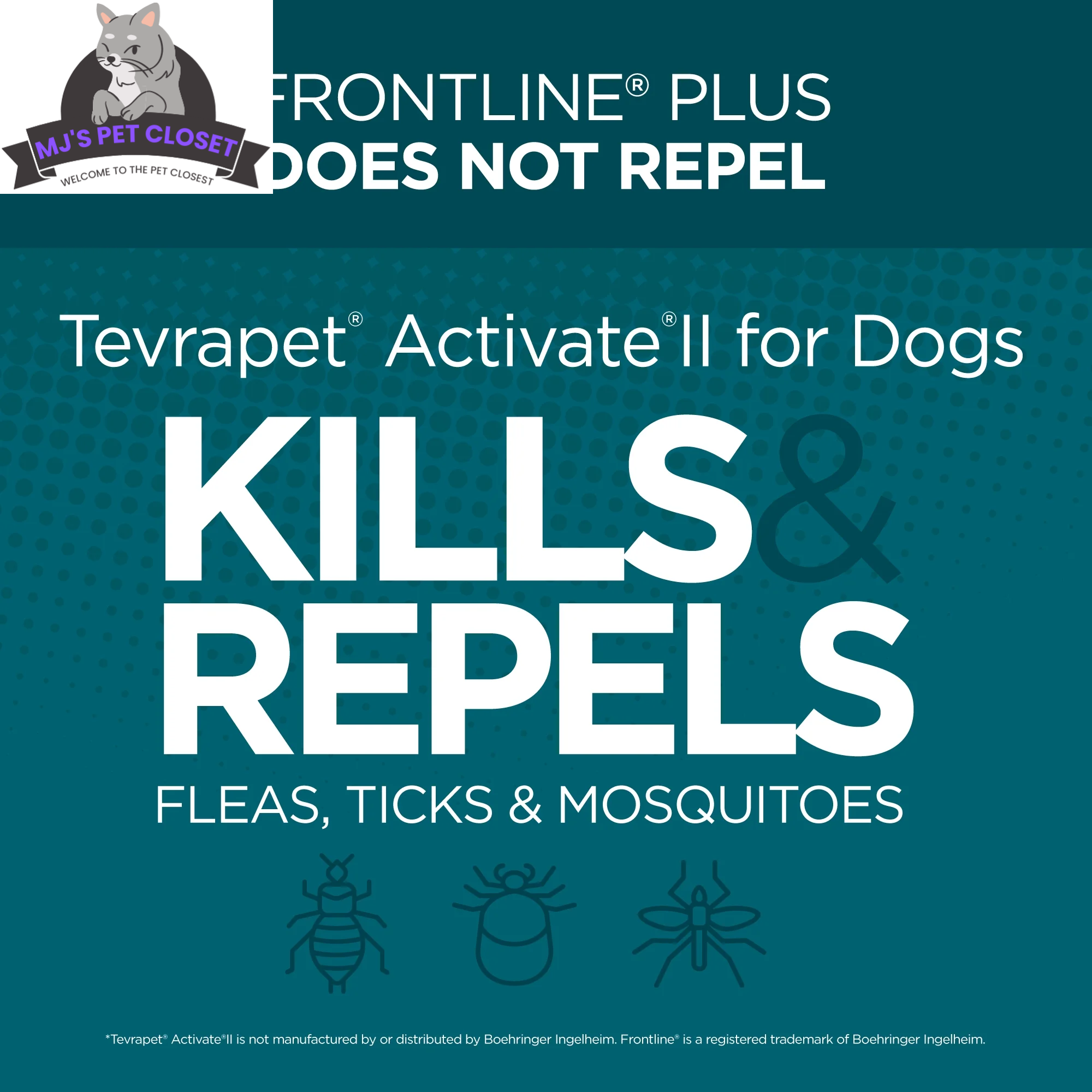 Protect Your Pup with Activate II Flea and Tick Prevention - Topical Drops for Extra Large Dogs (55+ lbs) - 4 Month Supply!