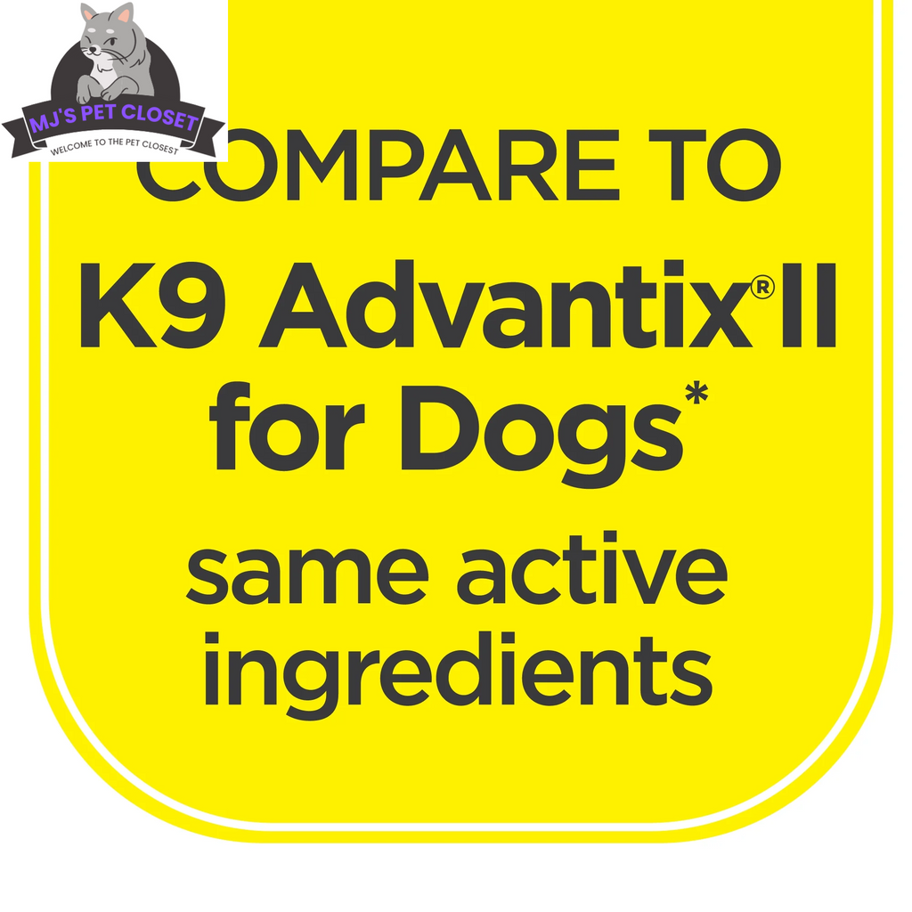 Protect Your Pup with Activate II Flea and Tick Prevention - Topical Drops for Extra Large Dogs (55+ lbs) - 4 Month Supply!